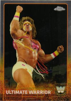 2015 Topps Chrome WWE #90 Ultimate Warrior Front