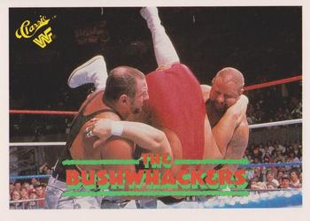 1989 Classic WWF #141 The Bushwhackers (Butch & Luke) Front