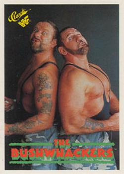 1989 Classic WWF #70 Bushwhackers (Butch & Luke) Front