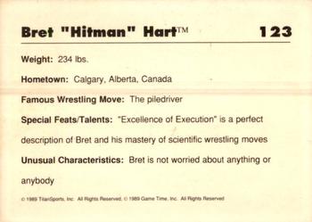 1989 Classic WWF #123 Bret 