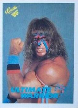 1989 Classic WWF #127 The Ultimate Warrior Front