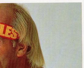1990 Merlin WWF Superstars Stickers #3 Hulk Hogan Puzzle Front