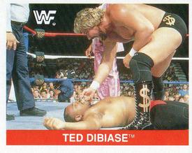 1990 Merlin WWF Superstars Stickers #184 Ted Dibiase Front