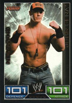 2008 Topps Slam Attax WWE #NNO John Cena Front