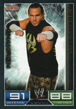 2008 Topps Slam Attax WWE #NNO Matt Hardy Front