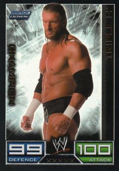 2008 Topps Slam Attax WWE #NNO Triple H Front