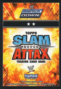 2008 Topps Slam Attax WWE #NNO Ezekiel Jackson Back