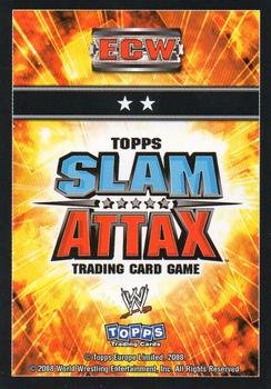 2008 Topps Slam Attax WWE #NNO Matt Striker Back