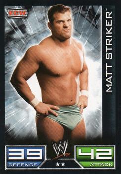 2008 Topps Slam Attax WWE #NNO Matt Striker Front