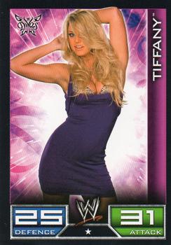2008 Topps Slam Attax WWE #NNO Tiffany Front