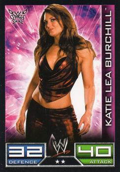 2008 Topps Slam Attax WWE #NNO Katie Lea Burchill Front