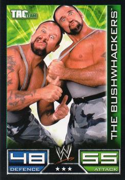 2008 Topps Slam Attax WWE #NNO The Bushwhackers Front
