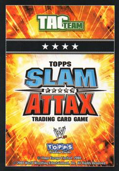 2008 Topps Slam Attax WWE #NNO Cryme Tyme Back