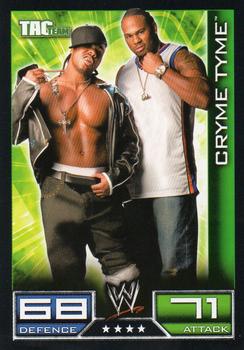 2008 Topps Slam Attax WWE #NNO Cryme Tyme Front