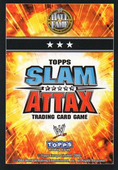 2008 Topps Slam Attax WWE #NNO Pat Patterson Back