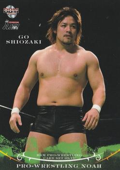 2009-10 BBM Pro-Wrestling Noah #24 Go Shiozaki Front