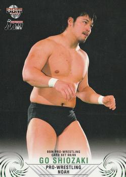 2008-09 BBM Pro-Wrestling Noah #24 Go Shiozaki Front