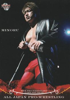2009-10 BBM All Japan Pro Wrestling #24 Minoru Front