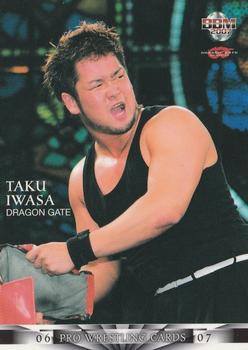2006-07 BBM Pro Wrestling #065 Taku Iwasa Front