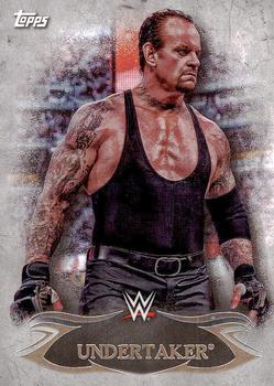 2015 Topps WWE Undisputed #1 Undertaker Front