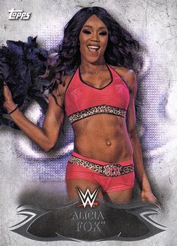2015 Topps WWE Undisputed #9 Alicia Fox Front
