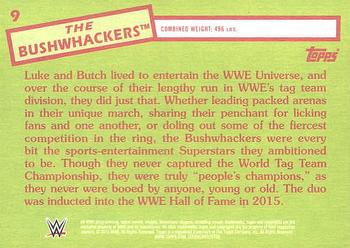 2015 Topps WWE Heritage #9 The Bushwhackers Back