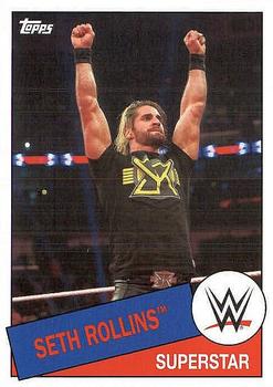 2015 Topps WWE Heritage #92 Seth Rollins Front