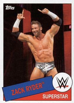 2015 Topps WWE Heritage #100 Zack Ryder Front