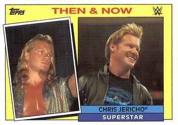 2015 Topps WWE Heritage - Then & Now #5 Chris Jericho Front