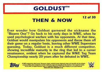 2015 Topps WWE Heritage - Then & Now #12 Goldust Back