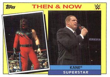 2015 Topps WWE Heritage - Then & Now #18 Kane Front
