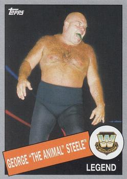 2015 Topps WWE Heritage - Silver #20 George Steele Front