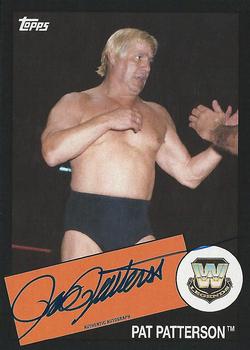 2015 Topps WWE Heritage - Autographs Black #NNO Pat Patterson Front