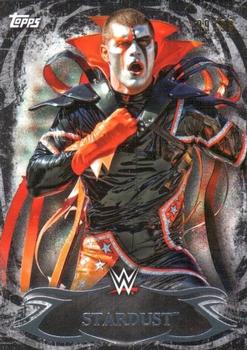 2015 Topps WWE Undisputed - Black #7 Stardust Front