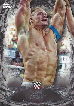 2015 Topps WWE Undisputed - Black #25 John Cena Front