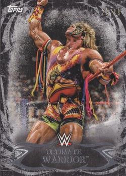 2015 Topps WWE Undisputed - Black #59 Ultimate Warrior Front