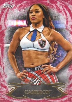 2015 Topps WWE Undisputed - Red #96 Cameron Front