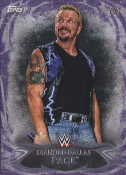 2015 Topps WWE Undisputed - Purple #51 Diamond Dallas Page Front