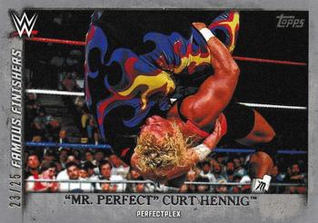 2015 Topps WWE Undisputed - Famous Finishers Silver #FF-25 Curt Hennig Front