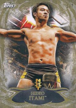 2015 Topps WWE Undisputed - NXT Prospects Gold #NXT-11 Hideo Itami Front