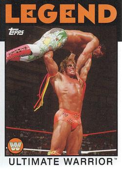 2016 Topps WWE Heritage #109 Ultimate Warrior Front