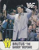1988 WWF Hostess Wrestlemania IV Stickers #3 Brutus 