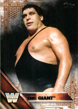 2016 Topps WWE - Bronze #52 Andre The Giant Front