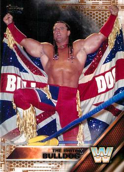 2016 Topps WWE - Bronze #57 The British Bulldog Front
