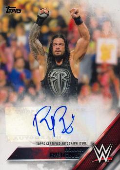 2016 Topps WWE - Autographs #NNO Roman Reigns Front