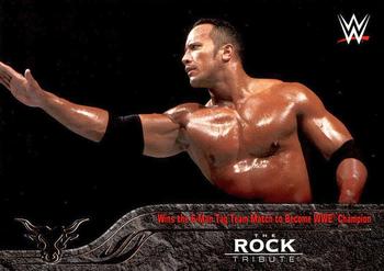 2016 Topps WWE - The Rock Tribute #15 The Rock Front