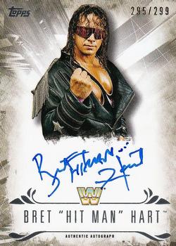 2016 Topps WWE Undisputed - Autographs #UA-BH Bret 
