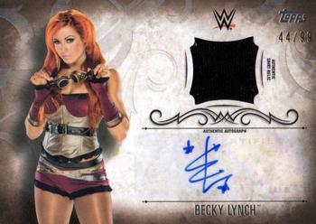 2016 Topps WWE Undisputed - Autographed Relic Bronze #UAR-BL Becky Lynch Front