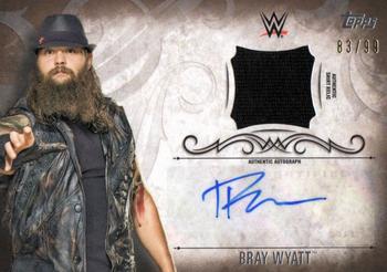 2016 Topps WWE Undisputed - Autographed Relic Bronze #UAR-BW Bray Wyatt Front