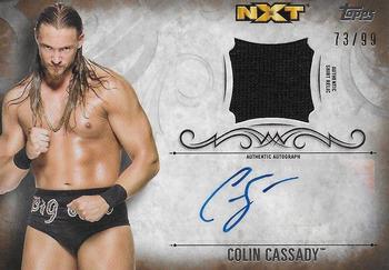 2016 Topps WWE Undisputed - Autographed Relic Bronze #UAR-CC Colin Cassady Front